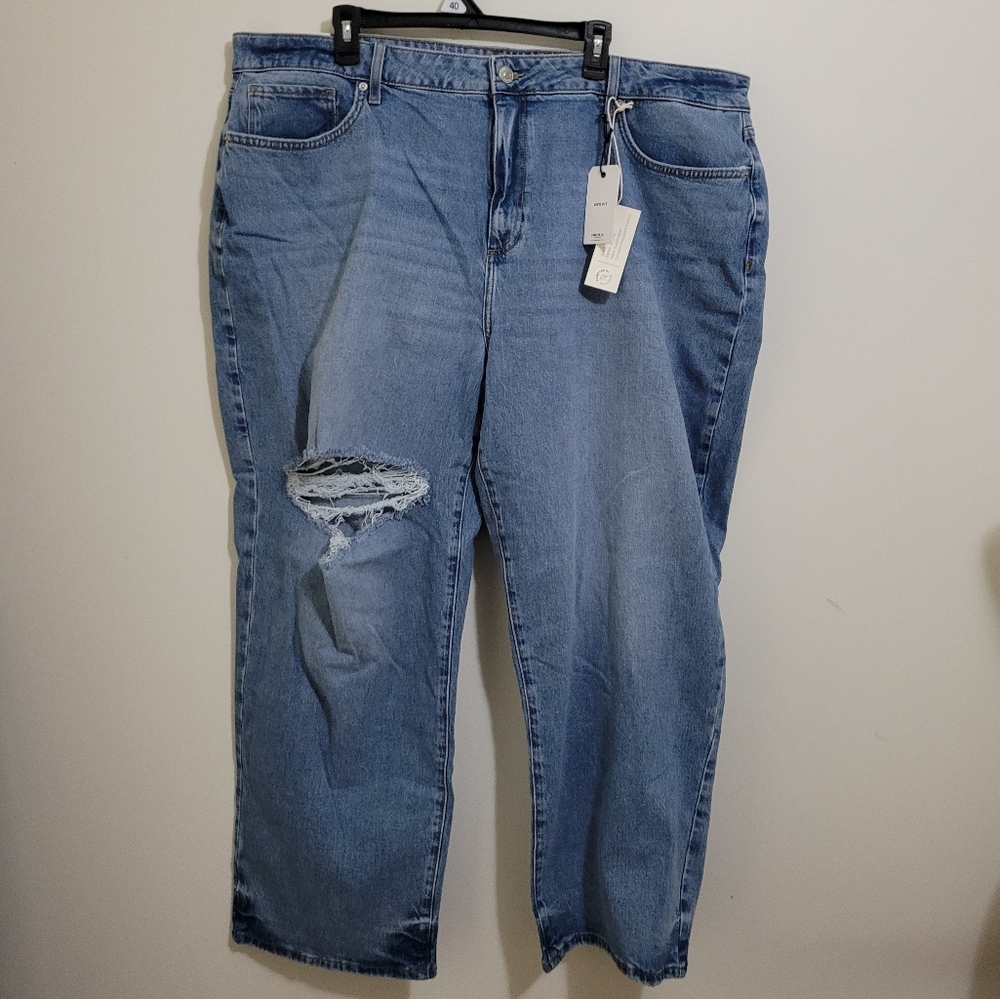 NWT Forever 21 Size 20 90s Straight Leg Jeans - Picture 2 of 12